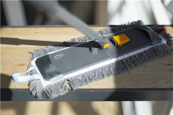 Моп Vikan Damp 43 (40см, крючок/петля, серый)