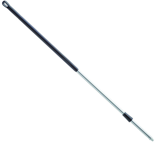 Рукоять алюминиевая Haug Bursten (1500мм, Д 32/25мм, пласт. покрытие, черный)