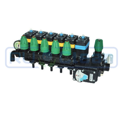 Узел управления Bertolini Multicontrol PRO RDE5+VPBPE (20бар, 200л/мин, с фильтром)