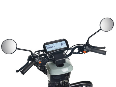 Трицикл электрический Wanshida LC-F150 60V 1000Вт (серый)