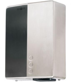 Сушилка для рук Nofer 01481.S BIG FLOWevo (2050Вт, автомат, нерж, матов)