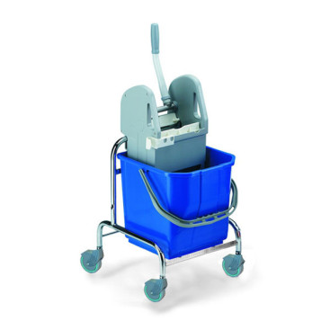 Тележка TTS Sam 25 (1*25л, хромир., без ручки и бамперов, с отжимом Tес)