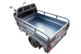 Трицикл электрический Rutrike Мастер 1500 60V1000W (темно-синий матовый)