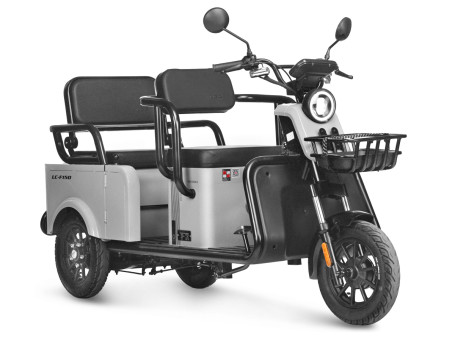 Трицикл электрический Wanshida LC-F150 60V 1000Вт (зеленый)