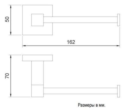 Держатель для туалетной бумаги Nofer BARCELONA