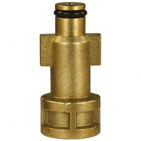 Коннектор бытовой R+M (1/4"г, лат, Portotecnica)