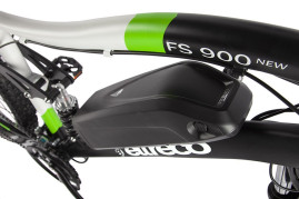 Электровелосипед Eltreco FS900 new (черно-зеленый)