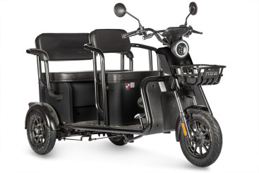 Трицикл электрический Wanshida LC300 (60V, 1000W, черный)