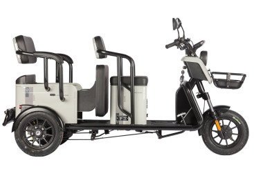 Трицикл электрический Wanshida LC300 (60V, 1000W, черный)