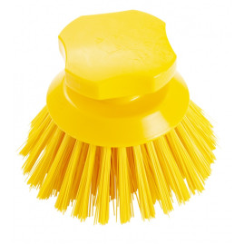 Щетка Haug Bursten (D120х90мм, жесткий, желтый)