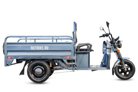 Трицикл электрический Rutrike Мастер 1500 60V1000W (черный матовый)