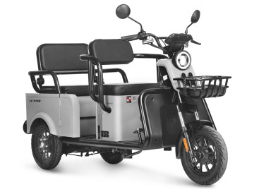 Трицикл электрический Wanshida LC-F150 60V 1000Вт (красный)