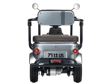 Трицикл электрический Wanshida U1-X 60V 800Вт (серый)