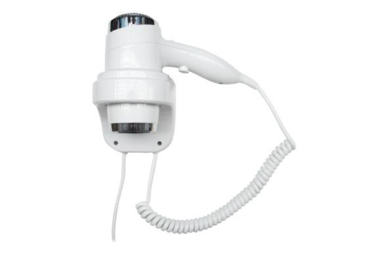 Фен настенный Nofer 02011.W (1800-2200Вт, белый) (02011.W)