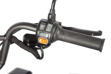 Трицикл электрический Wanshida LC300 (60V, 1000W, серый)