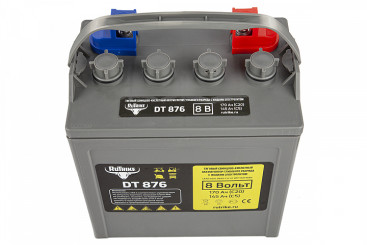Тяговый аккумулятор RuTrike DT876 (8В, 120Ач, Wet)