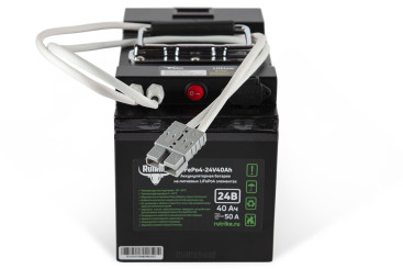 Тяговый аккумулятор RuTrike LiFePO4 (24В, 40Ач, ток 60А)