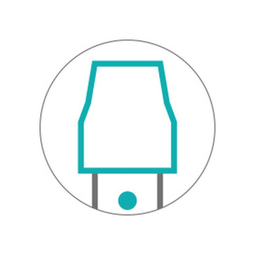 Рамка для мопов TTS Velcro (60х9,5см, с блокировкой, зеленый/серый)