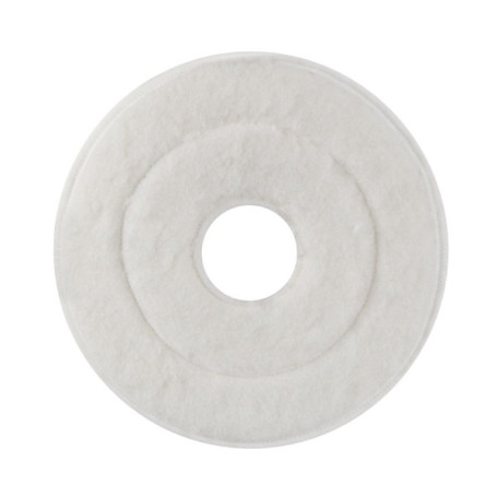 Пад абразивный TTS (d33см, микрофибра, белый)