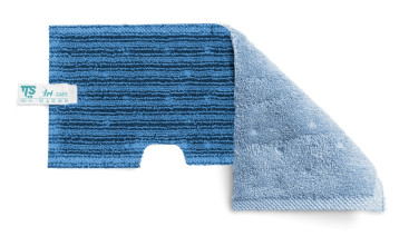 Моп двусторонний TTS Tri Wet 1-Safe (46х19.5см, полиэстер, синий)