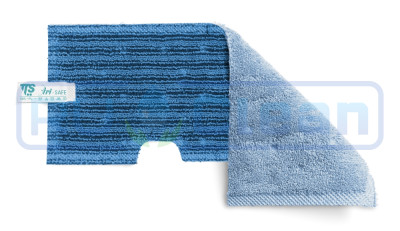 Моп двусторонний TTS Tri Wet 1-Safe (46х19.5см, полиэстер, синий)