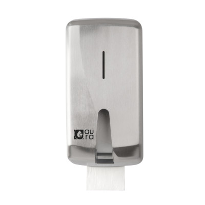 Диспенсер TTS (для 2 рулонов т/бумаги, нерж. сталь)