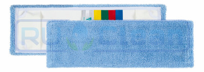 Моп с держателями TTS Microblue (50х16см., микроволокно, для гладких полов, голубой)