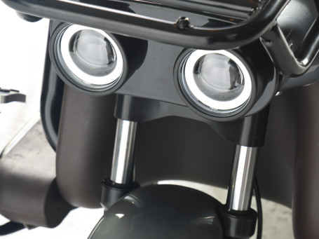 Трицикл электрический Wanshida U1-X 60V 800Вт (коричневый)