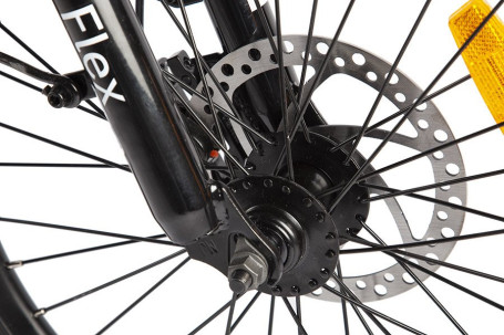 Электровелосипед VOLTECO FLEX (черно-серый)