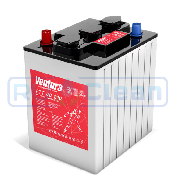 Тяговый аккумулятор Ventura FTT 06 210 (6В, 210Ач, WET)