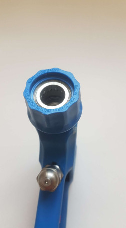 Пистолет пищевой ST3100 (1/2"г-Байонет к.н. синий, 60бар, 100л/мин) R+M