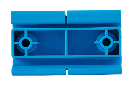 Гигиеничное настенное крепление Vikan (83мм, двойной крюк, синий)