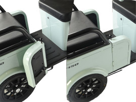Трицикл электрический Wanshida LC-F150 (60V, 1000W, красный)