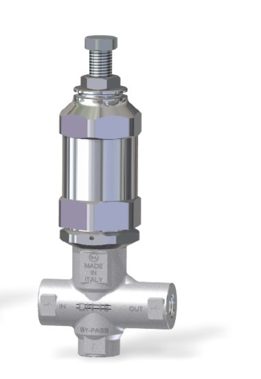 Клапан предохранительный PA VS660 (660бар, 60л/мин, 3/8"г-3/8"г, By-pass 1/2"г)