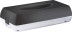 Диспенсер для салфеток Nofer BLACK (пластик, черный) (04027.N)