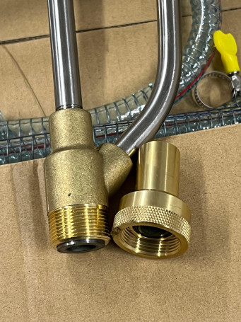 Насадка пескоструйная (280бар, 045, 50см, М22х1.5ш) TOR