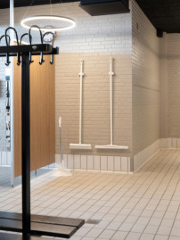 Комплект Vikan щетка с совком (330мм, белый)