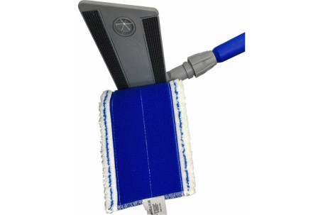 Система TTS Bio Jet с рамкой Velcro (40см, с мопом, синий)