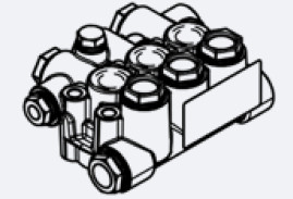 Головная часть насоса Mazzoni MM CAR WASH (D20мм, в сборе)