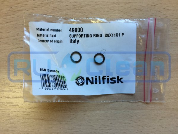 Поддерживающее кольцо Nilfisk 49900 (Ø8X11X1, PTFE)