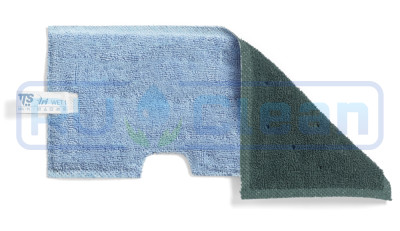 Моп двусторонний TTS Tri Wet 1-Strip (46х19.5см, полиэстер, синий/т.зеленый)