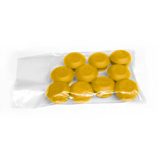 Комплект колпачков TTS (для телескопической штанги, 10 шт, желтый)