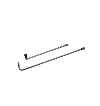 Струйная трубка для мойки днища (50см, М22х1,5ш/форсунка, 280бар, нерж, 90 град) РА