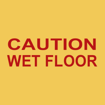 Указатель TTS "Осторожно мокрый пол" (полипроп, 2хсторонний, французск)