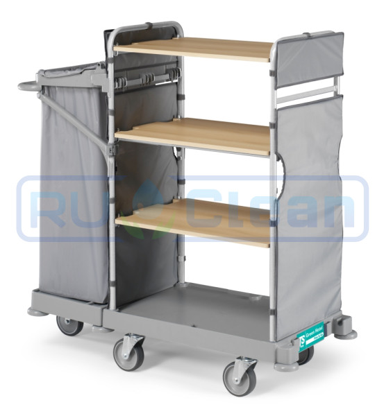 Тележка TTS GREEN HOTEL 903 (4 полки, колеса d125мм)