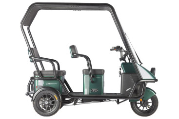 Трицикл электрический Wanshida NIPLA 500 (60V, 1000W, черно-серый)