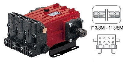 Насос высокого давления Comet YA 65 (50 бар, с эл. двигателем MEC112)