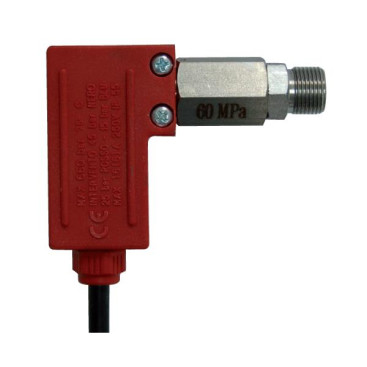 Датчик давления PR1 (3/8"ш, д.о. 45бар, черный) PA