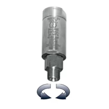 Переходник Mecline (280бар, 1/4ш-г, Viton)