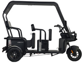 Трицикл электрический Wanshida NIPLA 570 60V 1000Вт (белый)